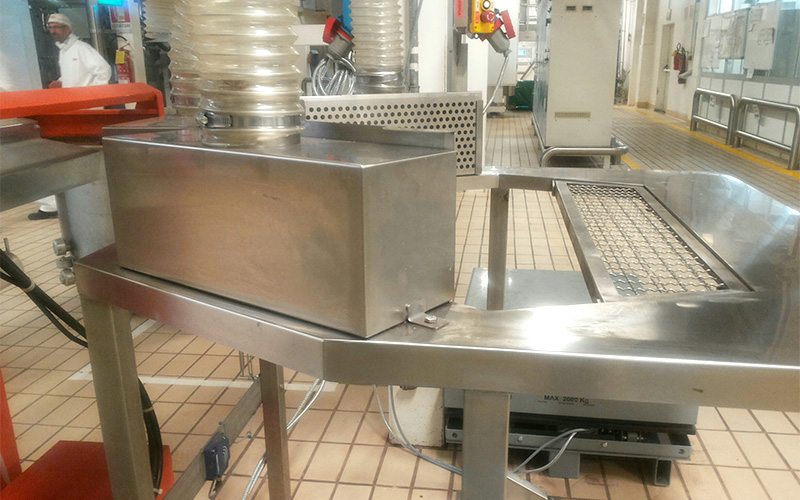 HOTTES INOX POUR INDUSTRIE ALIMENTAIRE